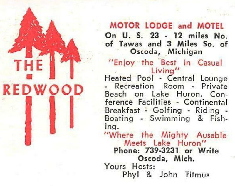 Rodeway Inn (Camp INN Lodge, Redwood Motor Lodge) - Vintage Postcard